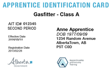 Apprentice ID Card